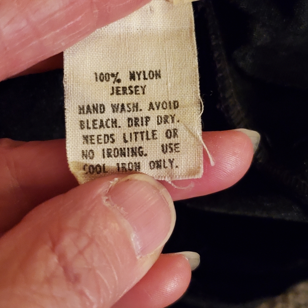 VINTAGE Young Dimensions Saks Fifth Avenue Empire Waist Black Sleeveless Dress - Picture 7 of 7